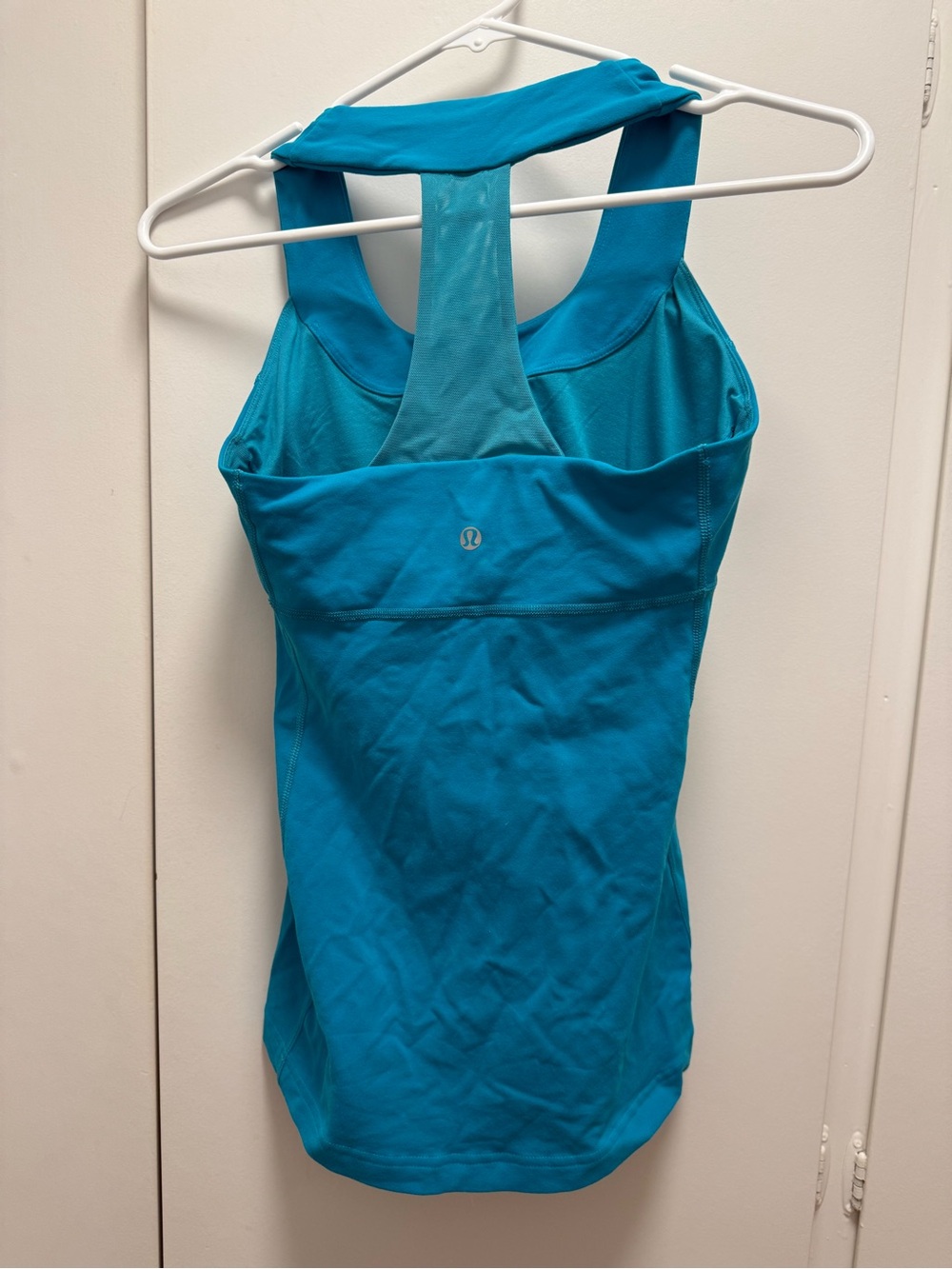 lululemon Scoop Neck Turquoise Racerback Tank Size 6